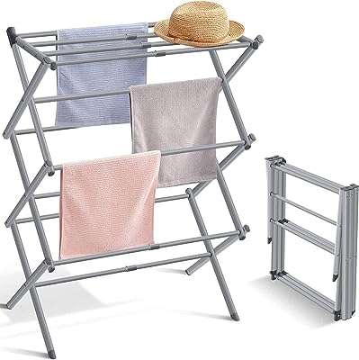 Étendoir à linge pliant extensible étendoir durable pour intérieur et extérieur balcon support de séchage. Get ready to save big on all your shopping needs at DIAYTAR COTE D'IVOIRE . From home essentials to cutting-edge electronics, stylish fashion pieces, and trendy gadgets, our online store is filled with an extensive range of discounted products that cater to your every need while keeping your budget intact.