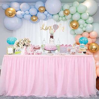 Jupe de table en tulle rose pour tables rondes ou rectangulaires. Découvrez DIAYTAR COTE D'IVOIRE, la référence en ligne pour des achats discount. Trouvez tout ce dont vous avez besoin, des articles de maison aux dernières innovations technologiques, sans vous ruiner. Avec notre sélection variée et nos prix compétitifs, vous êtes sûr de trouver les meilleures affaires.