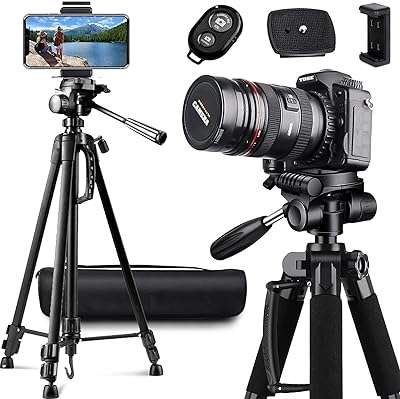 Trépied tdne 360° pour appareil photo mobile support d'appareil 67 pouces 170 cm avec sac. Vous cherchez des produits discount de qualité ? Ne cherchez plus, DIAYTAR COTE D'IVOIRE  est là pour vous. Notre boutique en ligne généraliste propose une large gamme d'articles allant de la maison à l'informatique en passant par l'électroménager et la mode. Faites des économies sans compromettre la qualité grâce à notre sélection minutieusement choisie de produits à prix réduits. Profitez des avantages du shopping en ligne avec DIAYTAR COTE D'IVOIRE .
