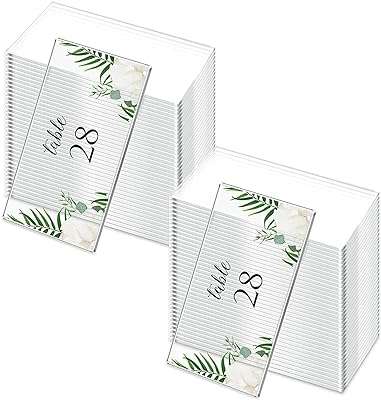 Siosi cartes de visite en acrylique transparent numéro de table vierges plaque signalétique siège pour mariage. Faites des économies considérables sur tous vos achats en ligne avec DIAYTAR COTE D'IVOIRE . Notre boutique en ligne vous propose une variété de produits discount, allant des équipements informatiques aux vêtements tendance, en passant par les accessoires pour la maison et les appareils ménagers.