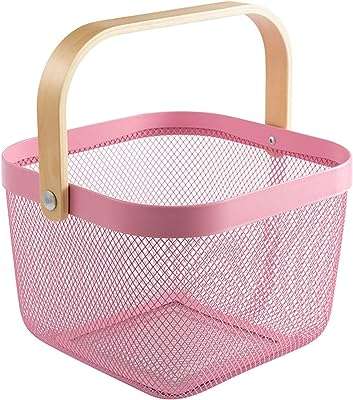 Agioda panier en maille métallique en acier panier de rangement multifonctionnel paniers. Faites des économies sur tous les fronts avec DIAYTAR COTE D'IVOIRE . Parcourez notre boutique en ligne et trouvez tout ce dont vous avez besoin, des appareils électroménagers dernier cri aux vêtements à la mode, en passant par les gadgets high-tech, le tout à des prix imbattables.
