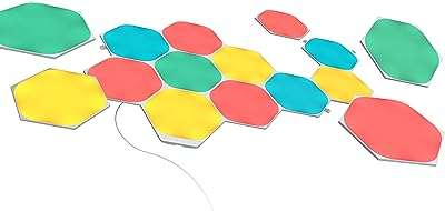 Kit de démarrage hexagonal chips nanoleaf système de panneau led intelligent wifi avec visualiseur. À la recherche de bons plans ? Ne cherchez plus, DIAYTAR COTE D'IVOIRE  est là pour vous ! Naviguez à travers notre boutique en ligne proposant une large sélection de produits discount, des articles pour la maison à l'électroménager, en passant par l'informatique, la mode et les gadgets branchés.