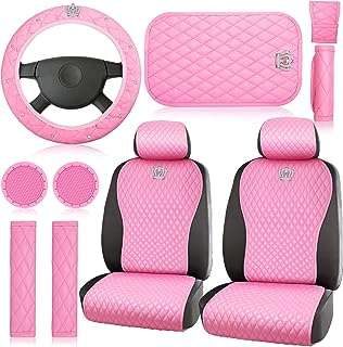 14 pièces ensemble d'accessoires de voiture rose housses de siège complet couverture. DIAYTAR COTE D'IVOIRE  is your go-to online store for incredible discounts on a wide array of products. From practical home appliances to high-performance electronics, stylish fashion finds, and innovative gadgets, our store offers unbeatable deals that ensure your shopping experience is both affordable and enjoyable.