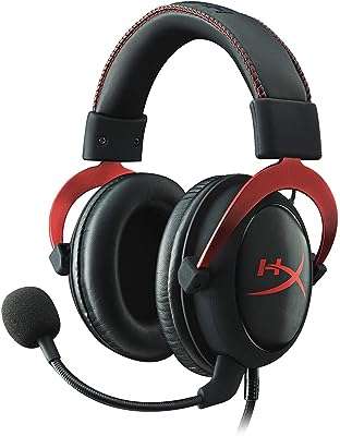 Casque de jeu hyperx cloud ii son surround 7.1 coussinets d'oreille en mousse