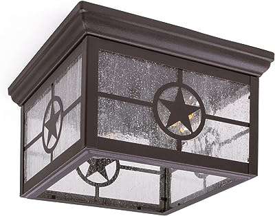 Country star square plafonnier à 2 lumières intérieur ou extérieur. Venez découvrir DIAYTAR COTE D'IVOIRE, la boutique en ligne qui rend le shopping discount plus accessible que jamais. Avec une large sélection de produits pour la maison, de l'électroménager performant, de l'informatique à la pointe et des articles de mode tendance, vous êtes assuré de trouver ce dont vous avez besoin à des prix attractifs.