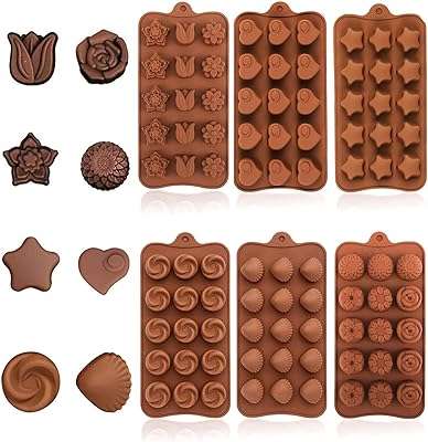 Moules à chocolat en silicone paquet de 6 de 15 moules en silicone. Vous cherchez à faire des économies sans sacrifier la qualité ? Faites confiance à DIAYTAR COTE D'IVOIRE, votre boutique en ligne où vous trouverez une large sélection d'articles discount pour tous les goûts. Profitez de nos prix compétitifs sur des produits allant de la maison à l'électroménager, en passant par l'informatique et la mode.