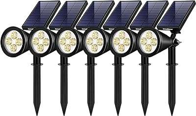 Lampes solaires d'extérieur projecteurs de paysage à énergie solaire étanches améliorés. DIAYTAR COTE D'IVOIRE  - votre guichet unique pour des produits discount dans tous les domaines. Redécorez votre maison, améliorez votre cuisine, restez à la pointe de la mode et profitez des derniers gadgets, le tout à des prix exceptionnels. Dites adieu aux achats coûteux et bienvenue aux bonnes affaires !