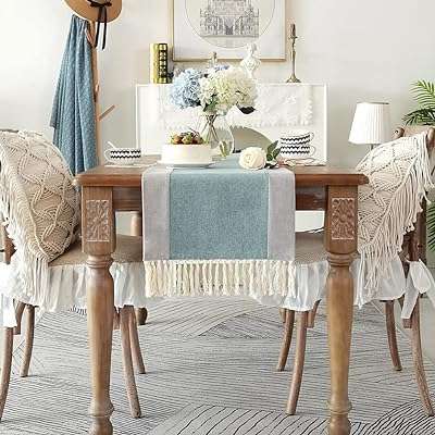 Nappe brodée double face artable unie bleu gris beige marron pour la maison. Profitez de bonnes affaires toute l'année avec DIAYTAR COTE D'IVOIRE  ! Que vous recherchiez des articles pour la maison, des équipements informatiques abordables ou des essentiels de la mode, notre boutique en ligne vous propose un vaste choix de produits discount pour répondre à tous vos besoins.