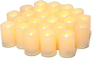 Bougies chauffe plat votives sans flamme à piles lot de 24 fausses. Faites de bonnes affaires dès aujourd'hui avec DIAYTAR COTE D'IVOIRE  ! Parcourez notre boutique en ligne généraliste où vous trouverez une large gamme de produits discount, des articles pour la maison à l'électroménager, en passant par l'informatique et la mode. Profitez de nos prix compétitifs et offrez-vous des produits de qualité à moindre coût.
