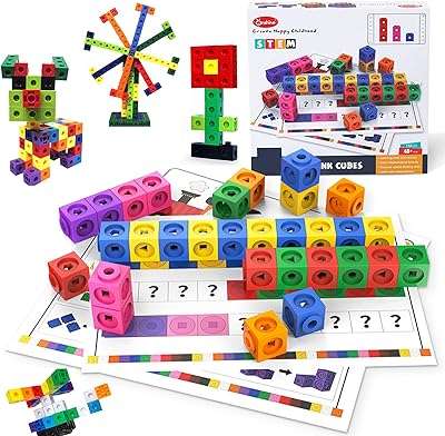 Cubes mathématiques avec cartes d'activité jeux de comptage de nombres cube. Parcourez notre magasin en ligne DIAYTAR COTE D'IVOIRE  et profitez de nos offres incroyables sur une large gamme de produits. Trouvez tout ce dont vous avez besoin, de l'électroménager à l'informatique, et restez à la mode sans vous ruiner grâce à nos articles à prix réduits.