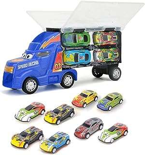 Ensemble de camions de transport de voitures pour enfants jouets de camion pour tout petits véhicules. À la recherche de bons plans ? Rendez-vous sur DIAYTAR COTE D'IVOIRE, votre partenaire en ligne pour des produits discount de qualité. Parcourez notre large éventail de produits, allant de l'électroménager de pointe à la mode tendance, et profitez d'économies incroyables tout en apportant une touche de style à votre vie quotidienne.
