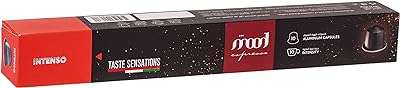 Capsules nespresso en aluminium compatibles mode espresso intenso 10. Choisissez DIAYTAR COTE D'IVOIRE  pour des produits discount de qualité supérieure livrés directement chez vous. Que vous recherchiez des appareils électroménagers fiables, des produits informatiques performants ou des articles mode à la pointe des tendances, nous avons tout ce dont vous avez besoin à des prix abordables.