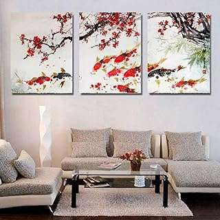 Art mural sur toile de poisson koi (3 pièces fleur de cerisier). Faites des économies sur tous les fronts avec DIAYTAR COTE D'IVOIRE . Parcourez notre boutique en ligne et trouvez tout ce dont vous avez besoin, des appareils électroménagers dernier cri aux vêtements à la mode, en passant par les gadgets high-tech, le tout à des prix imbattables.
