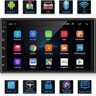 Autoradio android double din ankiway 7 pouces hd 1080p écran tactile. DIAYTAR COTE D'IVOIRE, votre partenaire de shopping discount en ligne, regroupe une large gamme de produits à prix cassés pour tous les amateurs de bonnes affaires. Faites des économies sur vos achats de la maison à l'électroménager, de l'informatique à la mode, grâce à DIAYTAR COTE D'IVOIRE !