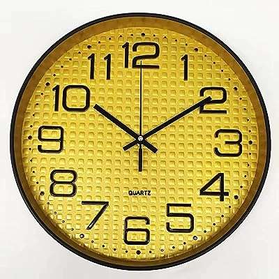 Horloge murale horloge à quartz silencieuse décorative de 12 pouces avec de grands chiffres au design. Ne cherchez plus ailleurs, DIAYTAR COTE D'IVOIRE  est là pour vous offrir des produits à prix cassés. Parcourez notre boutique en ligne et découvrez notre large sélection de produits allant de la maison à l'électroménager, de l'informatique à la mode. Profitez de nos prix discount exceptionnels pour réaliser de grandes économies.