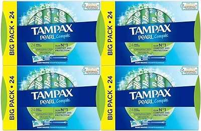 Tampons compak pearl tampax super avec applicateur x 96 is_best_seller. Faites des économies intelligentes avec DIAYTAR COTE D'IVOIRE . Parcourez notre boutique en ligne et trouvez des opportunités incroyables pour équiper votre maison, rester à la pointe de la technologie et vous habiller avec style, le tout à des tarifs défiant toute concurrence.