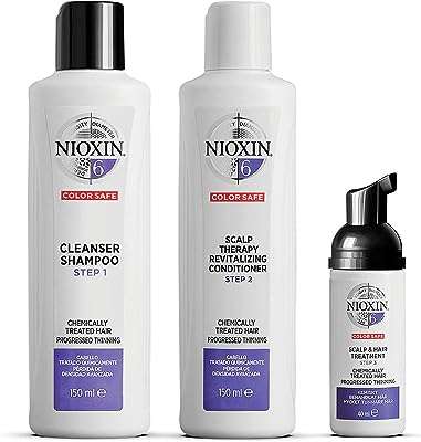 Nioxin system 6 series traitement fortifiant et volumateur pour cheveux décolorés et traités chimiquement avec amincissement. Plongez dans l'univers des bonnes affaires avec DIAYTAR COTE D'IVOIRE  ! Notre boutique en ligne vous propose une sélection de produits discount dans différents domaines, allant des indispensables de la maison aux dernières tendances en matière de mode et de technologie. Naviguez à travers notre catalogue et profitez d'offres à ne pas manquer.