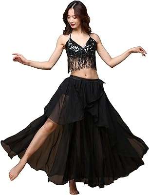 Wuchieal jupe de danse du ventre pour femmes centrale fendue longue et complète. Vous cherchez des offres discount sur une large gamme de produits ? DIAYTAR COTE D'IVOIRE  est la réponse à vos besoins. Parcourez notre boutique en ligne et découvrez des articles de qualité à des prix défiant toute concurrence, que ce soit pour équiper votre maison, vous plonger dans l'univers de la mode ou trouver des gadgets tendance. Faites confiance à DIAYTAR COTE D'IVOIRE  pour des achats malins et économiques.