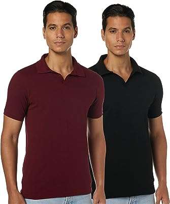 Polo de couleur unie coupe régulière avec symbole de la marque pour homme. DIAYTAR COTE D'IVOIRE, votre source incontournable de bonnes affaires en ligne ! Parcourez notre catalogue diversifié comprenant des produits discount, allant des éléments de décoration d'intérieur à l'électroménager, en passant par l'informatique, la mode et les gadgets abordables.
