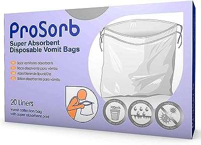 Paquet de 20 sacs à vomir jetables super absorbants prosorb. DIAYTAR COTE D'IVOIRE, la boutique en ligne discount qui révolutionne votre shopping quotidien ! Profitez de prix mini sur une large gamme de produits, de la literie aux ordinateurs en passant par les appareils électroménagers et les tendances mode. Ne manquez pas nos offres exceptionnelles pour faire de bonnes affaires !