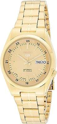 Montre automatique seiko 5 pour homme affichage analogique et bracelet en acier. Avec DIAYTAR COTE D'IVOIRE, obtenez le meilleur rapport qualité-prix sur tous vos achats en ligne. Parcourez notre catalogue diversifié et faites des économies sur des produits essentiels pour la maison, les équipements informatiques et même les dernières tendances en matière de mode.