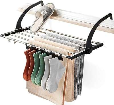 ® étendoir à linge portable pour fenêtres balustrade de balcon porte serviettes. DIAYTAR COTE D'IVOIRE, votre partenaire en ligne pour des produits discount de qualité à des prix imbattables ! Trouvez tout ce dont vous avez besoin, des articles pour la maison aux appareils électroménagers, en passant par les accessoires informatiques et les produits tendance de la mode. Faites des bonnes affaires dès maintenant en visitant notre boutique en ligne.