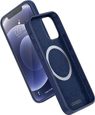 Ugreen magsafe coque de téléphone en silicone pour iphone 12 12 pro souple avec design. DIAYTAR COTE D'IVOIRE  - La boutique en ligne qui rend les bonnes affaires accessibles à tous. Parcourez notre sélection de produits discount, de l'électroménager pratique à la mode abordable, tout en profitant de notre engagement envers la qualité. Ne payez plus trop cher pour ce dont vous avez besoin, faites vos achats malins chez nous !