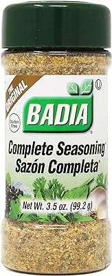Assaisonnement entier sans gluten badia (9923 g). Faites des économies sur tous vos achats en ligne avec DIAYTAR COTE D'IVOIRE, la référence en termes de boutique en ligne discount. Parcourez notre large gamme de produits allant de la maison à l'électroménager, de l'informatique à la mode et des gadgets, et trouvez tout ce dont vous avez besoin à des prix incroyables. Profitez de nos offres exclusives et commandez dès maintenant pour une livraison rapide à votre porte.