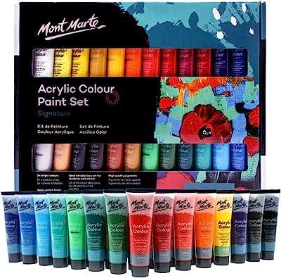 Ensemble de peinture acrylique mont marte 24 couleurs 36 ml parfait pour la toile. Découvrez DIAYTAR COTE D'IVOIRE, votre magasin en ligne de confiance pour des bons plans à ne pas manquer. Explorez nos multiples catégories telles que l'électroménager, le mobilier, l'informatique et la mode, et dénichez les offres les plus avantageuses pour tous vos besoins, le tout en un seul endroit.