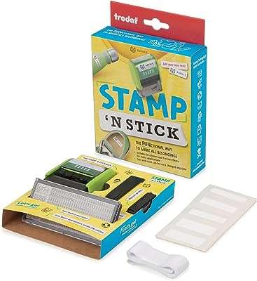 Ensemble de tampons et d'étiquettes uniformes trodat stamp & stick anglais créez vos propres. Faites-vous plaisir sans vous ruiner avec DIAYTAR COTE D'IVOIRE, la boutique en ligne qui propose des produits discount pour tous les budgets. Venez découvrir notre sélection de produits pour la maison, l'électroménager, l'informatique et la mode, et profitez de remises exceptionnelles.