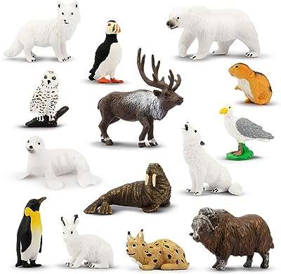 Toymany 14 pièces en plastique mini animaux de l'arctique ensemble de jouets. Ne payez pas plus cher pour vos achats ! DIAYTAR COTE D'IVOIRE  propose une sélection de produits discount pour tous les budgets, allant de la maison à l'électroménager en passant par l'informatique, la mode et les gadgets. Faites des économies sans compromis sur la qualité !