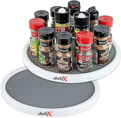Didex lazy susan étagère à épices antidérapante organisateur de cuisine rotative. DIAYTAR COTE D'IVOIRE, votre destination de choix pour des produits discount en ligne. Explorez notre catalogue en constante évolution, riche en articles pour la maison, l'électroménager, l'informatique, la mode et les gadgets, et choisissez parmi des milliers de produits à prix cassés. Optez pour des achats intelligents et économisez gros avec notre boutique en ligne.
