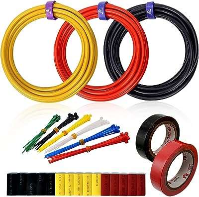 Kit de câbles flexibles en fil électrique en silicone souple 8awg résistant aux hautes et basses. Faites des économies sur tous vos achats avec DIAYTAR COTE D'IVOIRE . Notre boutique en ligne vous propose des articles de qualité à prix cassés, que ce soit pour votre maison, l'électroménager, l'informatique ou encore la mode. Ne cherchez plus ailleurs, les meilleures offres discount sont chez nous !