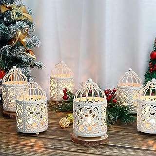 Ghy design 6 pièces en métal petite cage à oiseaux suspendue bougeoirs creux pour table. DIAYTAR COTE D'IVOIRE, votre source incontournable de produits discount à portée de clic. Parcourez notre collection complète de produits abordables pour équiper votre maison, améliorer votre électroménager, fournir votre informatique, compléter votre garde-robe et découvrir les derniers gadgets. Optez pour une expérience de shopping en ligne pratique et économique avec DIAYTAR COTE D'IVOIRE .