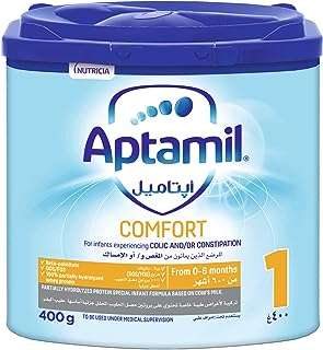 Lait en poudre pour nourrissons aptamil stage 1 confort 400. Un large choix, des prix imbattables, c'est ce que vous offre DIAYTAR COTE D'IVOIRE . Avec des produits discount pour tous les besoins, de la maison à l'électroménager, de l'informatique à la mode et aux gadgets, notre boutique en ligne va au-delà de vos attentes pour vous proposer des produits abordables sans compromis sur la qualité.