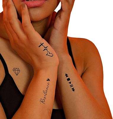 Tatouages ​​temporaires le inka (paquet de 4) perméables à l'eau respirants. Rejoignez DIAYTAR COTE D'IVOIRE, votre compagnon de shopping à prix malin ! Explorez notre boutique en ligne et découvrez un éventail de produits discount, des articles essentiels pour la maison aux appareils électroménagers, en passant par l'informatique, la mode tendance et les gadgets à petit prix.
