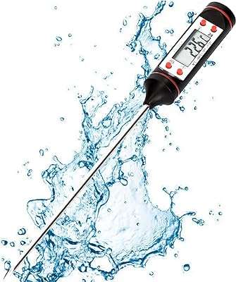 Thermomètre à viande thermomètre viande numérique lecture instantanée avec sonde extra longue pour la friture. Faites des économies en un clic avec DIAYTAR COTE D'IVOIRE  - votre guichet unique pour tous vos besoins en produits discount. Explorez notre sélection diversifiée, allant de l'informatique à l'électroménager, et obtenez les articles dont vous avez besoin sans vous ruiner.