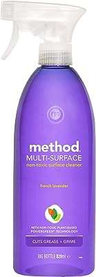 Méthode nettoyant multi surfaces non toxique lavande française 828 ml. DIAYTAR COTE D'IVOIRE  - votre source incontournable de produits discount en ligne. Avec notre sélection diversifiée allant de la maison à l'électroménager, de l'informatique à la mode, profitez de tarifs défiant toute concurrence. Faites des économies intelligentes et commandez dès maintenant !