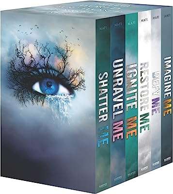 Coffret de 6 livres de la série shatter me. Trouver des articles discount en ligne n'a jamais été aussi simple avec DIAYTAR COTE D'IVOIRE . Parcourez notre boutique en ligne pour découvrir une sélection variée de produits, des indispensables de la maison aux gadgets innovants. Avec des prix compétitifs et des réductions attractives, vous pouvez acheter en toute confiance chez nous.