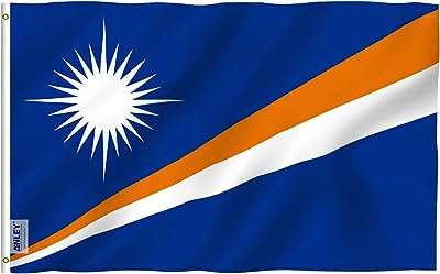 Anley fly breeze 3x5 pieds drapeau des îles marshall couleurs vives et résistant. DIAYTAR COTE D'IVOIRE  - la référence en matière de shopping en ligne à prix réduit. Trouvez tout ce dont vous avez besoin pour votre maison, de l'électroménager pratique aux articles de mode tendance, en passant par les dernières innovations technologiques. Faites des économies sans compromettre la qualité avec notre selection de produits discount de confiance.