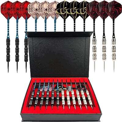 Jeu de fléchettes wumdi à pointe en acier 12 pièces avec tiges. Devenez le roi des gadgets sans vous ruiner sur DIAYTAR COTE D'IVOIRE . Avec notre collection de produits originaux et abordables, vous aurez toujours le cadeau parfait à portée de main. Parcourez notre boutique en ligne pour découvrir des gadgets étonnants qui feront plaisir à coup sûr.