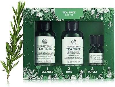 Huile essentielle d'arbre à thé the body shop paquet de 123. Optez pour des achats malins avec DIAYTAR COTE D'IVOIRE, la boutique en ligne généraliste qui met à votre disposition une pléthore de produits discount. Décorez votre maison, équipez votre cuisine avec des électroménagers modernes, trouvez le dernier ordinateur portable ou mettez à jour votre garde-robe avec nos articles de mode à prix abordables. Découvrez un monde de bonnes affaires, à portée de clic !