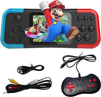 Jeux portables pour enfants et adultes console de jeu rétro portable. DIAYTAR COTE D'IVOIRE, la référence du shopping à petits prix en ligne ! Parcourez notre sélection impressionnante de produits discount, allant de l'ameublement à l'électroménager, de la mode aux gadgets. Ne sacrifiez pas votre budget pour vous faire plaisir, choisissez notre boutique en ligne pour des économies garanties sur les articles de qualité.