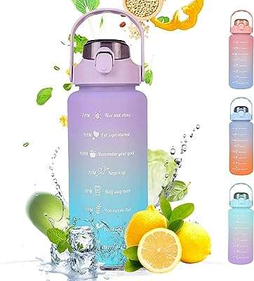 Bouteille d'eau de sport de motivation 2l avec paille 64oz avec indicateur de capacité. Faites des économies sans sacrifier la qualité avec DIAYTAR COTE D'IVOIRE . Parcourez notre assortiment exceptionnel comprenant des appareils électroménagers dernier cri, des articles de décoration pour votre maison, des gadgets high-tech incontournables et des vêtements à la pointe de la mode, le tout à des prix défiant toute concurrence.