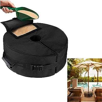 Sac de sable à base ronde pour parasol de patio de 18 po. DIAYTAR COTE D'IVOIRE  - Votre source en ligne pour des produits discount de qualité. Explorez notre boutique en ligne et découvrez une large variété de produits, du petit électroménager aux gadgets les plus en vogue. Profitez de nos prix cassés et trouvez les meilleurs deals pour vos besoins quotidiens.
