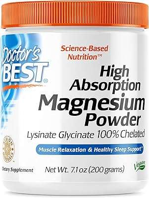 Poudre de magnésium à haute absorption de doctor's best blanche 100 %. DIAYTAR COTE D'IVOIRE  est votre allié pour des achats discount de qualité. Explorez notre boutique en ligne et découvrez notre gamme complète de produits pour la maison, l'électroménager, l'informatique, la mode et les gadgets, le tout à des prix avantageux qui ne sacrifient pas la qualité.