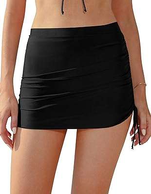 Bas de bikini noir pour femme jupe de bain maillot de bain avec cordon. DIAYTAR COTE D'IVOIRE  est votre destination en ligne pour trouver une vaste sélection de produits à prix réduits. Que vous recherchiez des articles pour la maison, des appareils électroménagers de qualité, du matériel informatique ou même des accessoires de mode tendance, vous êtes sûr de trouver les meilleures affaires chez nous !