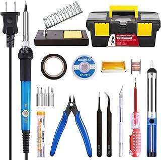 Ensemble de fer à souder électronique soyaya 60 w température réglable. Explorez DIAYTAR COTE D'IVOIRE, la boutique en ligne généraliste idéale pour les amateurs de bonnes affaires. Que vous soyez à la recherche d'appareils électroménagers, de produits informatiques ou de vêtements à la mode, notre sélection variée et notre politique de prix discount vous combleront.