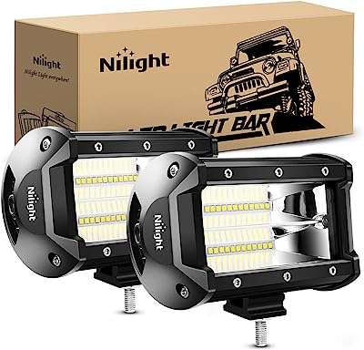 Projecteur nylite 72 w à double rangée 10 800 lumens led tout terrain pour camions. Parfaitement adapté aux chasseurs de bonnes affaires, DIAYTAR COTE D'IVOIRE  vous offre une expérience de shopping en ligne unique. Notre sélection abondante de produits discount, incluant des articles essentiels pour la maison, l'électroménager, l'informatique, la mode et les gadgets, garantit que vous trouverez ce que vous cherchez sans vous ruiner.