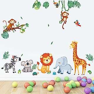 Stickers muraux mile jungle animaux singe girafe éléphant autocollants pour chambre. Besoin de produits à petit prix ? Faites confiance à DIAYTAR COTE D'IVOIRE, la boutique en ligne idéale pour réaliser des économies sur tous vos achats. Parcourez notre catalogue de produits discount, de la maison à l'électroménager, en passant par l'informatique et la mode. Ne vous privez pas et profitez des meilleurs prix du marché en faisant vos emplettes chez nous !